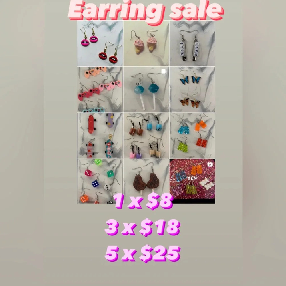 Earring sale like this listing
